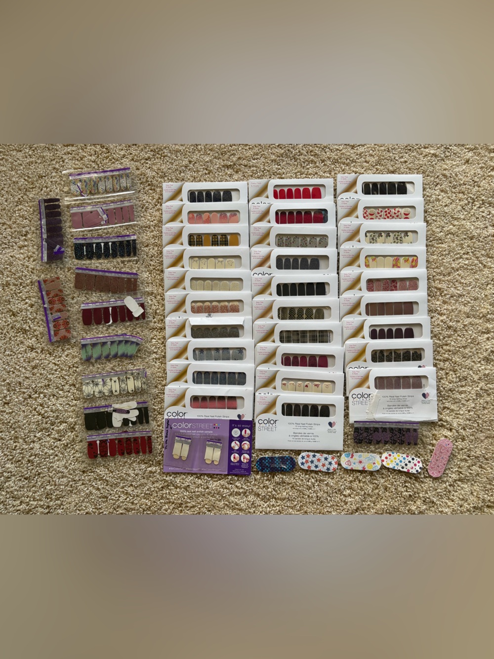 Color Street Nail Strips - Massive Mixed Lot